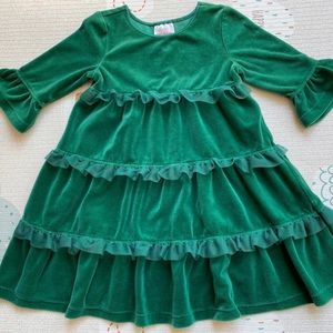Hanna Andersson velour dress /girls 4t